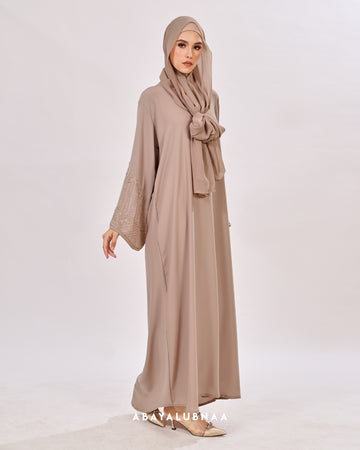 Daffodil Abaya in Nude