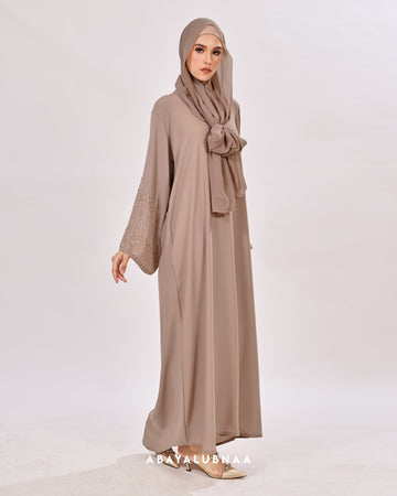 Daffodil Abaya in Nude