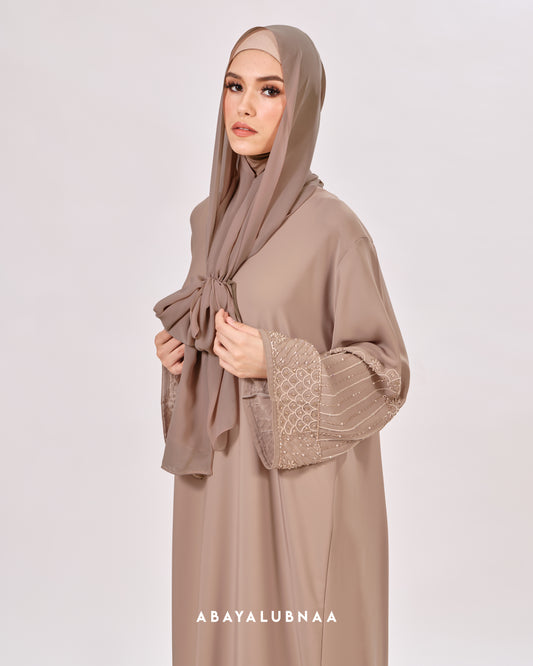 Daffodil Abaya in Nude