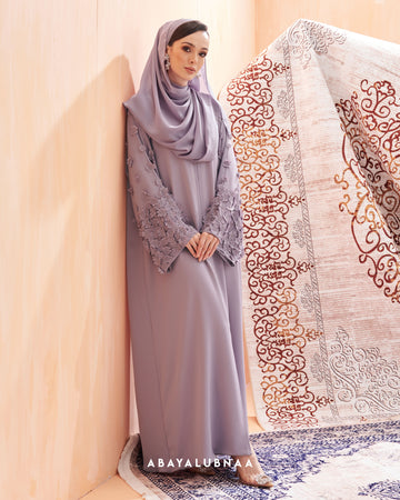 Daphne Abaya in Dusty Purple