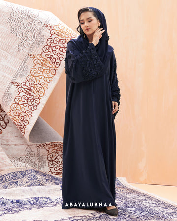 Daphne Abaya in Midnight Blue