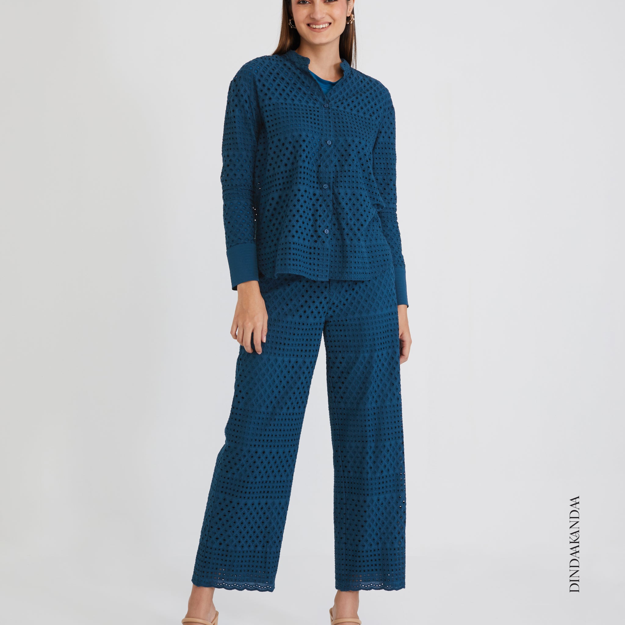 Judy in Teal