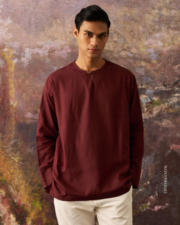 Fareed KURTA in Red