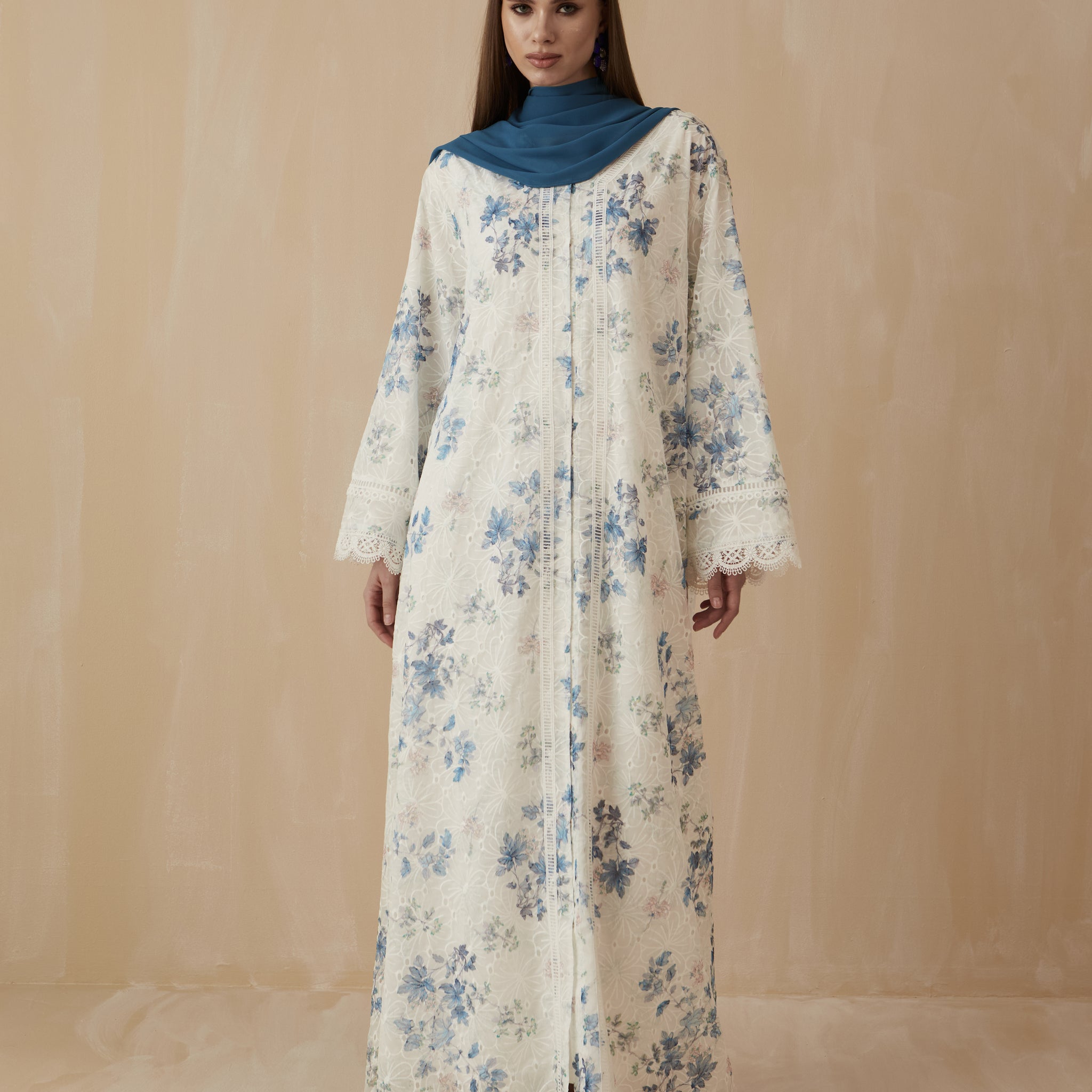 Izara Abaya in Blue