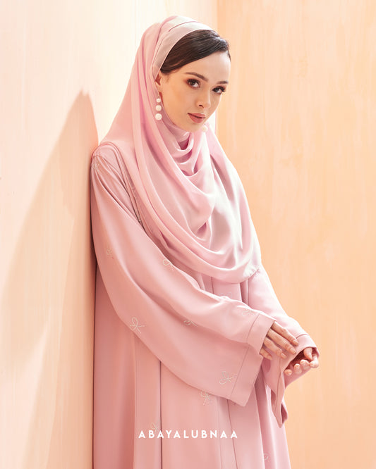 Lisa Abaya in Baby Pink