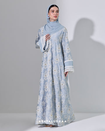 Nayla Abaya in Blue
