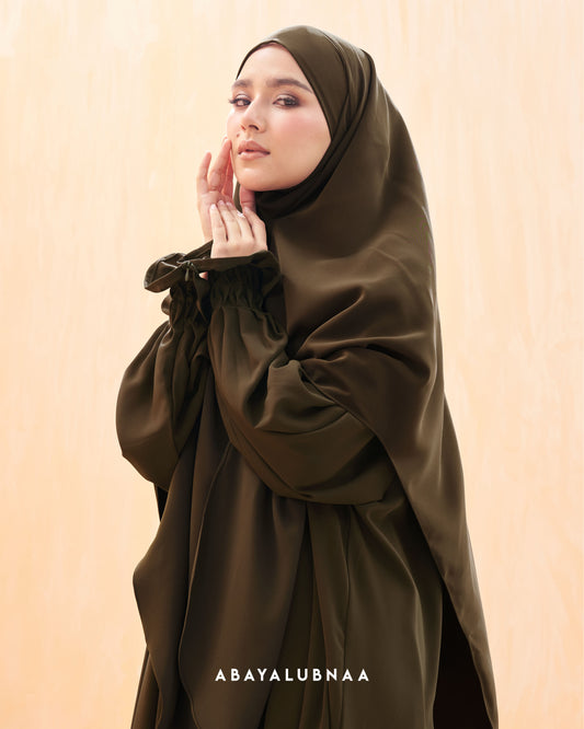 Nima SET in Olive Green