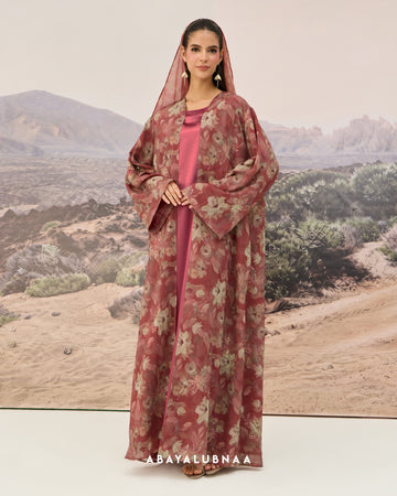 Rosalie Abaya in Red