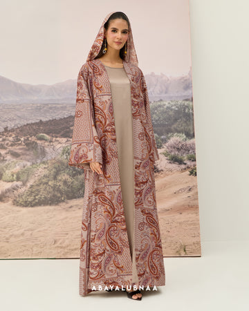 Sienna Abaya in Brown