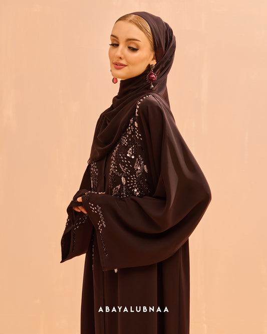 Yasmine Abaya in Rich Brown